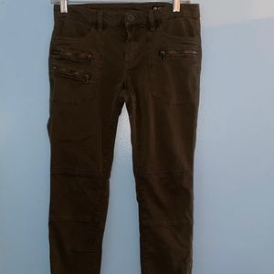 BlankNYC Moto Skinny Zipper Utility Pants